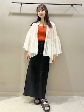 sakiさん（レディース・157cm）の夏コーディネート