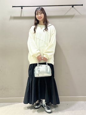 「アイテム（ワンピース/ドレス）」を使った、sakiさん（レディース・157cm・20代）の秋コーディネート