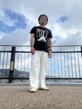 「アイテム（アクセサリー）」を使った、パパンさん（メンズ・160cm・50代）の夏コーディネート