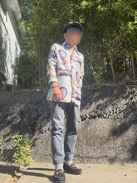 「アイテム（帽子）」を使った、パパンさん（メンズ・160cm・50代）の秋コーディネート