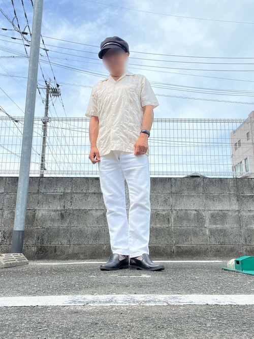 デニムパンツを使った kafika のメンズ人気ファッションコーディネート