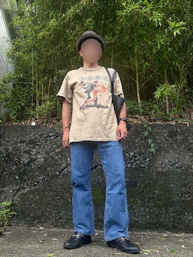 「アイテム（アクセサリー）」を使った、パパンさん（メンズ・160cm・50代）の夏コーディネート