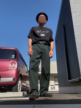 「REGAL（リーガル）のアイテム」を使った、パパンさん（メンズ・160cm）の夏コーディネート