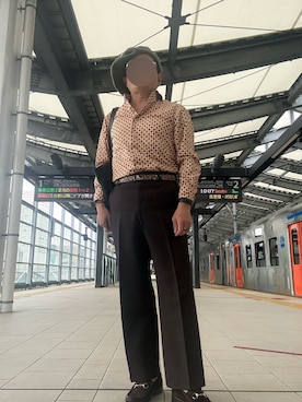 「JOURNAL STANDARD（ジャーナルスタンダード）のアイテム（トップス）」を使った、パパンさん（メンズ・160cm）の春コーディネート