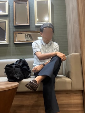 「アイテム（アクセサリー）」を使った、パパンさん（メンズ・160cm・50代）の夏コーディネート