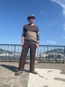 「HERMES（エルメス）のアイテム」を使った、パパンさん（メンズ・160cm）の秋コーディネート