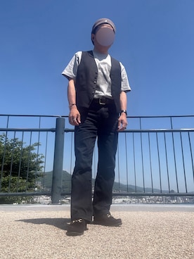 「REGAL（リーガル）のアイテム」を使った、パパンさん（メンズ・160cm）の春コーディネート