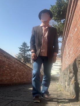 「Steven Alan（スティーブンアラン）のアイテム」を使った、パパンさん（メンズ・160cm）の冬コーディネート