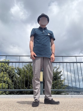 「REGAL（リーガル）のアイテム」を使った、パパンさん（メンズ・160cm）の夏コーディネート