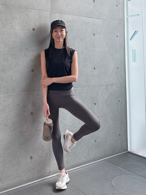 Julier（ジュリエ） タンクトップ ノースリーブ アクティブフロー