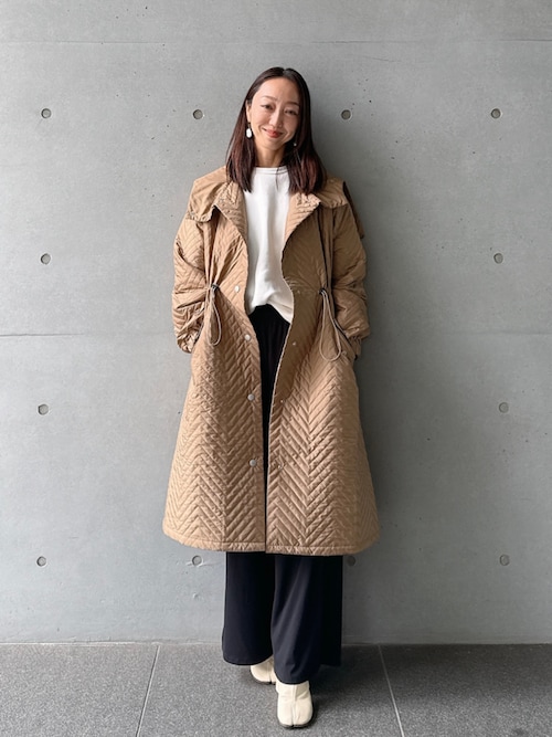 Julier soronaキルティングロングコート(その他アウター)|Julier Julier soronaキルティングロングコート(その他アウター)|Julier