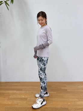 「アイテム（レギンス/スパッツ）」を使った、Julierさん（レディース・158cm）の秋コーディネート