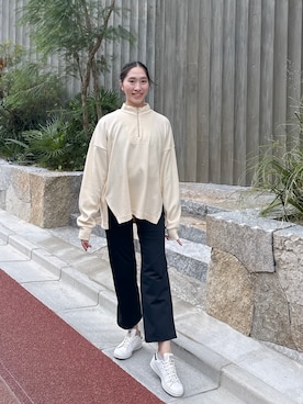 「アイテム（その他トップス）」を使った、Julierさん（レディース・165cm）の秋コーディネート