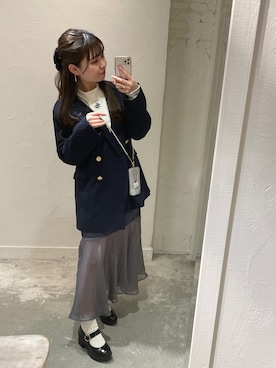 「OLIVE des OLIVE（オリーブデオリーブ）のアイテム（PC・スマホグッズ/家電）」を使った、natsutsunaaaさん（レディース・156cm）の冬コーディネート
