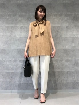 「tony bianco」｜SHIOMIさん（レディース・163cm）の春コーディネート