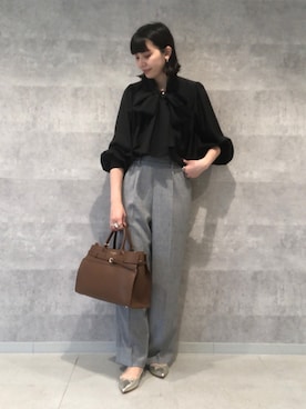 「クリスチャンヴィラ」｜SHIOMIさん（レディース・163cm）の秋コーディネート