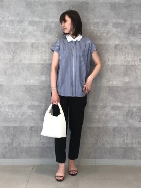 SHIOMIさん（レディース・163cm）の夏コーディネート