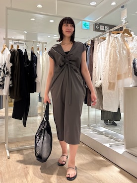 「NICOLAS LAINAS」｜SHIOMIさん（レディース・164cm）の夏コーディネート