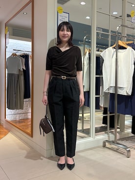 「LORISTELLA（ロリステッラ）のアイテム」を使った、SHIOMIさん（レディース・164cm）の夏コーディネート