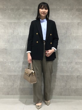 SHIOMIさん（レディース・163cm）の秋コーディネート