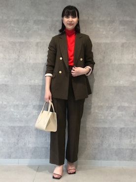 「tony bianco」｜SHIOMIさん（レディース・163cm）の秋コーディネート