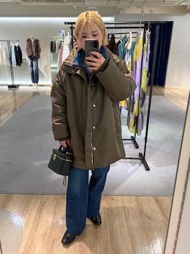 「upperhights（アッパーハイツ）のアイテム」を使った、maoさん（レディース・150cm）の秋コーディネート