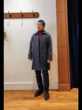 RINさん（メンズ・167cm）の冬コーディネート