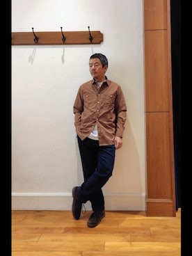 RINさん（メンズ・167cm）の春コーディネート