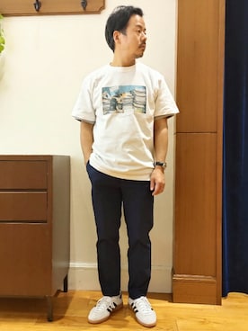 RINさん（メンズ・167cm）の春コーディネート