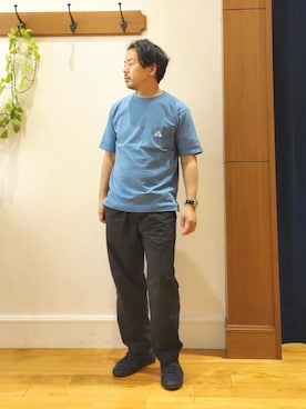 「GEVACO」｜「アイテム（シューズ）」を使った、RINさん（メンズ・167cm）の春コーディネート