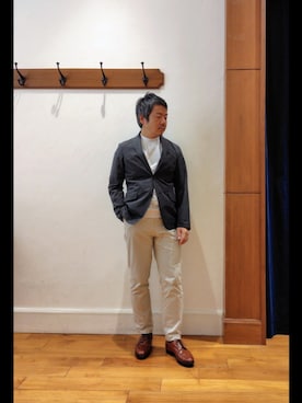 RINさん(メンズ・167cm)の春コーディネート