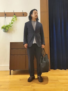 「GALLERIANT（ガレリアント）のアイテム」を使った、RINさん（メンズ・167cm）の春コーディネート