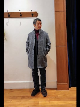 RINさん（メンズ・167cm）の冬コーディネート