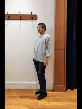 「NOLLEY’S（ノーリーズ）のアイテム」を使った、RINさん（メンズ・167cm）の春コーディネート