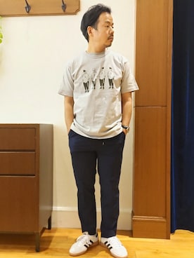 RINさん（メンズ・167cm）の春コーディネート