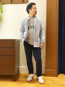 RINさん（メンズ・167cm）の春コーディネート