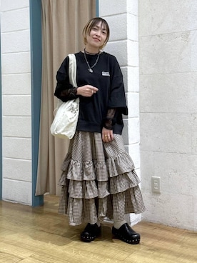 noji0909さん（レディース・153cm）の春コーディネート