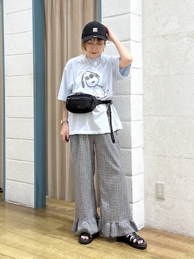 noji0909さん(レディース・153cm)の夏コーディネート