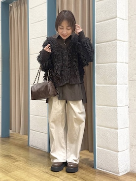 「アイテム（リング）」を使った、noji0909さん（レディース・153cm・30代）の秋コーディネート