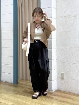 noji0909さん（レディース・153cm）の春コーディネート