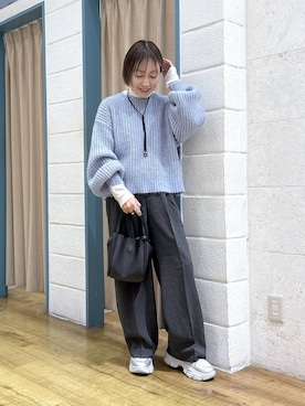 「アイテム（リング）」を使った、noji0909さん（レディース・153cm・30代）の冬コーディネート