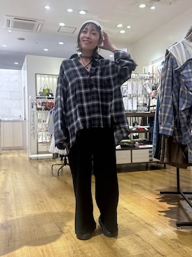 「アイテム（ニットキャップ/ビーニー）」を使った、noji0909さん（レディース・153cm・30代）の夏コーディネート