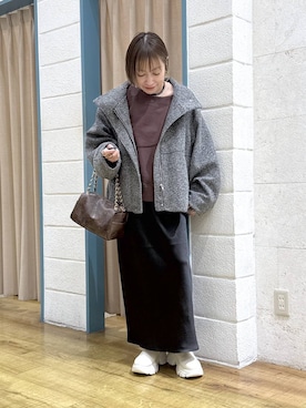 「アイテム（ブルゾン）」を使った、noji0909さん（レディース・153cm・30代）の秋コーディネート