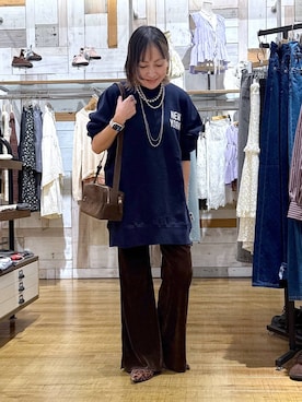 「アイテム（スウェット）」を使った、noji0909さん（レディース・153cm・30代）の夏コーディネート