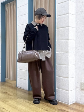 「アイテム（サンダル）」を使った、noji0909さん（レディース・153cm・30代）の秋コーディネート