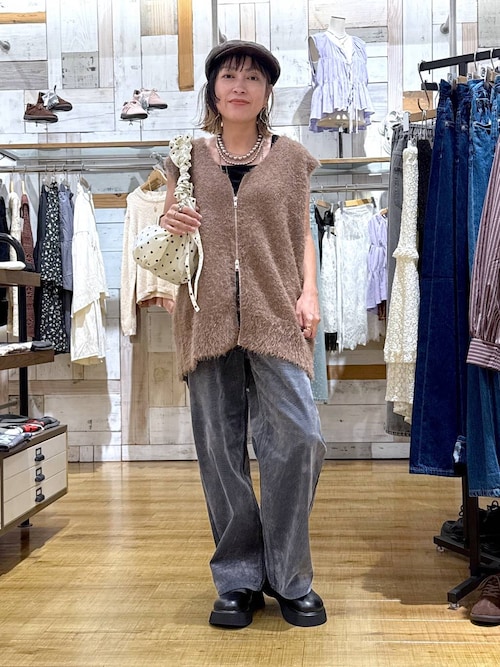 セール】シャーリングタンク 267393（タンクトップ）｜LOWRYS FARM