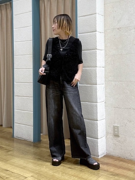 「Me%（ミィパーセント）のアイテム」を使った、noji0909さん（レディース・153cm）の春コーディネート