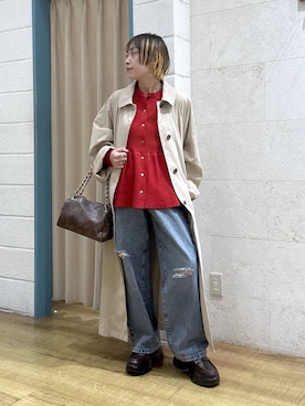 noji0909さん（レディース・153cm）の春コーディネート