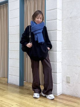 「アイテム（リング）」を使った、noji0909さん（レディース・153cm・30代）の冬コーディネート