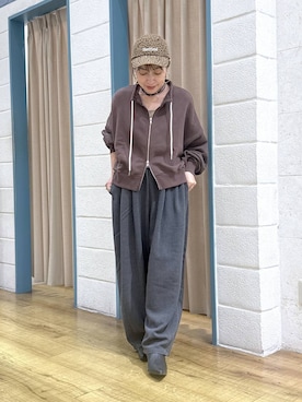 「アイテム（ピアス（両耳用））」を使った、noji0909さん（レディース・153cm・30代）の秋コーディネート